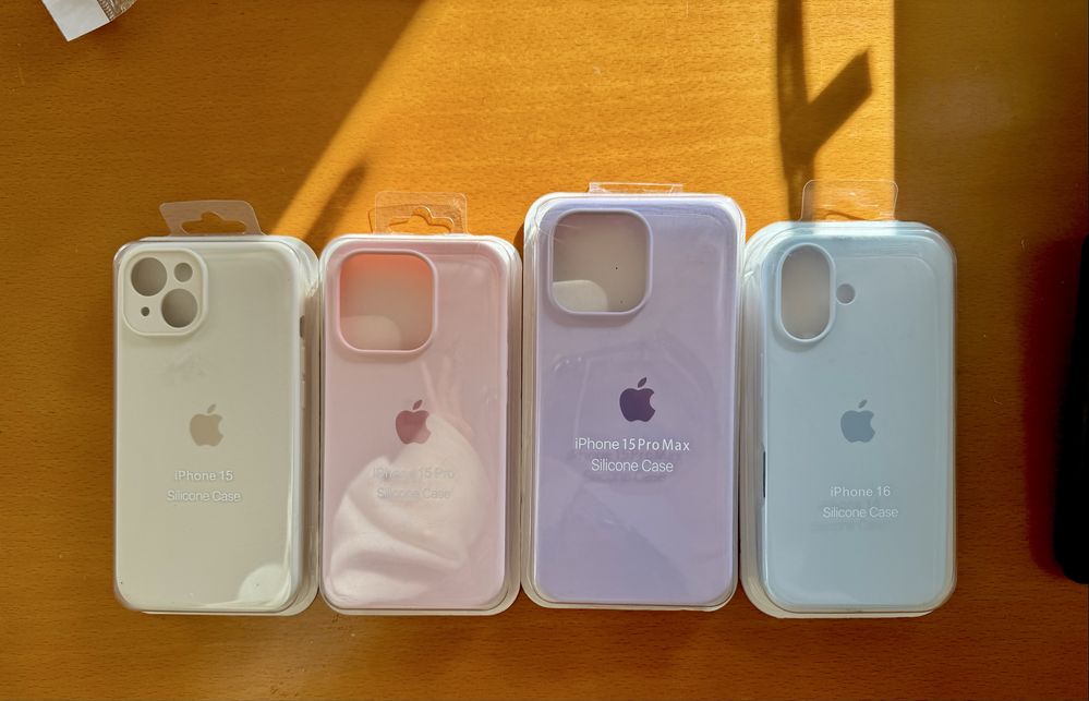 Capas de Silicone - iPhone