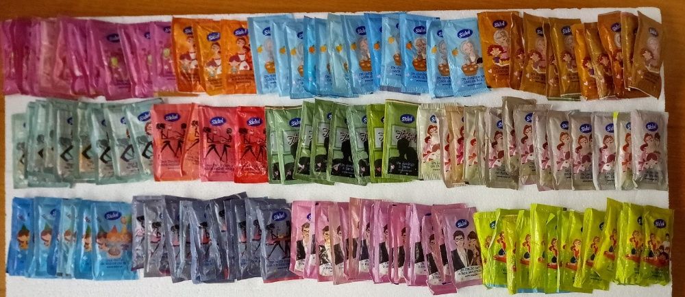 Pacotes de açúcar