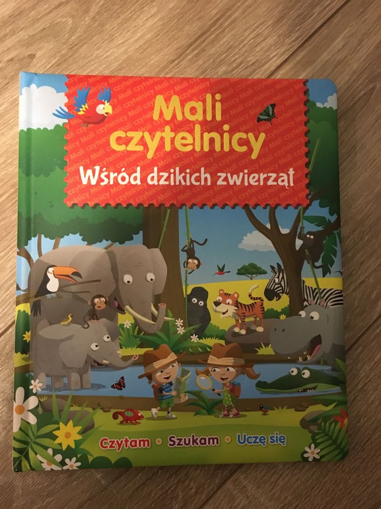 Książka Mali czytelnicy Wśród dzikich zwierząt