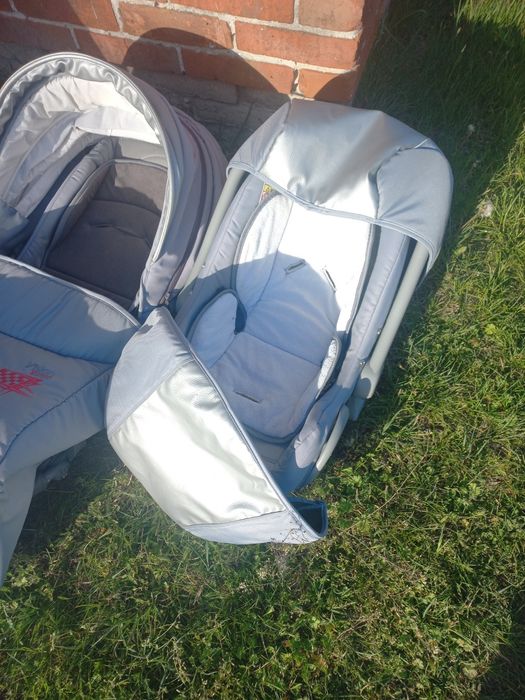 Sprzedam wózek 3w1 Camarelo Vision Sportline srebrny