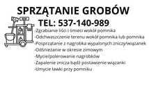 Sprzątanie grobów
