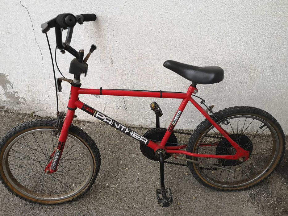 Bicicleta BMX com mudanças
