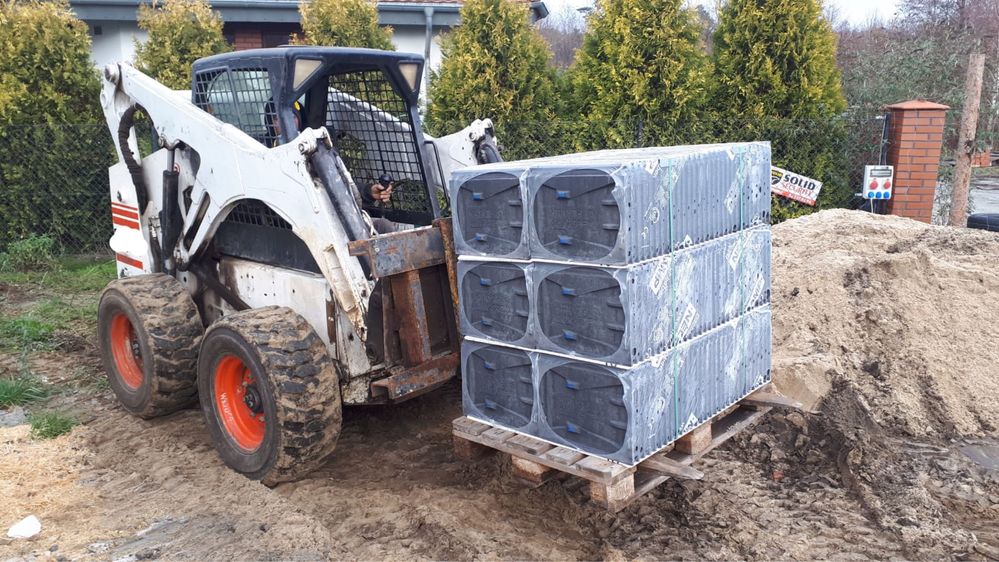 Wynajmę miniładowarka bobcat s300, manitou, minikoparka, ładowarka