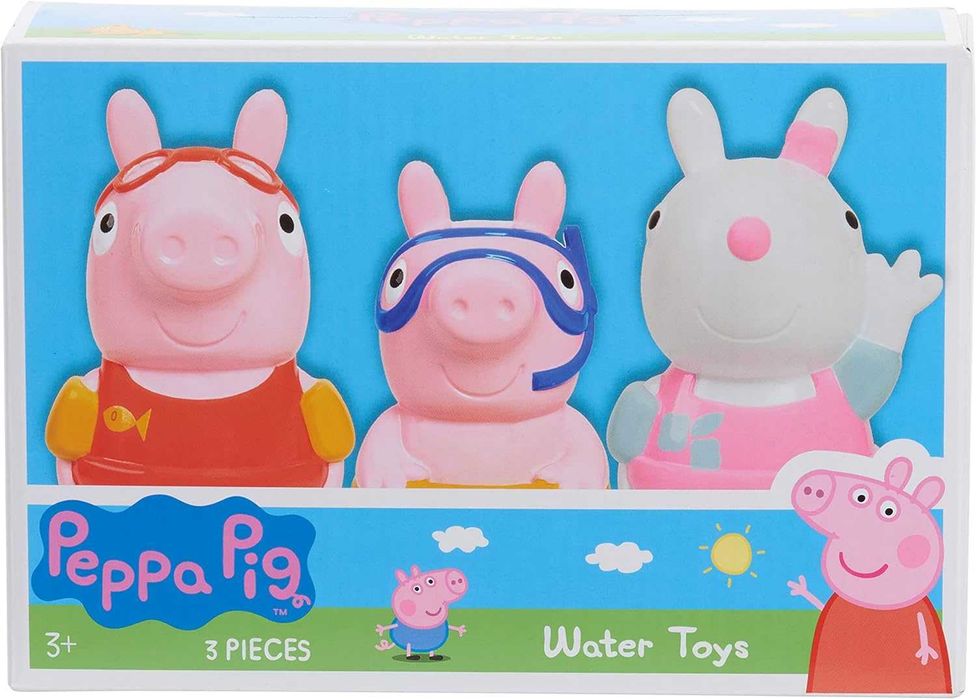 Набір іграшок для купання Свинка Пеппа. Peppa Pig Bath Toys