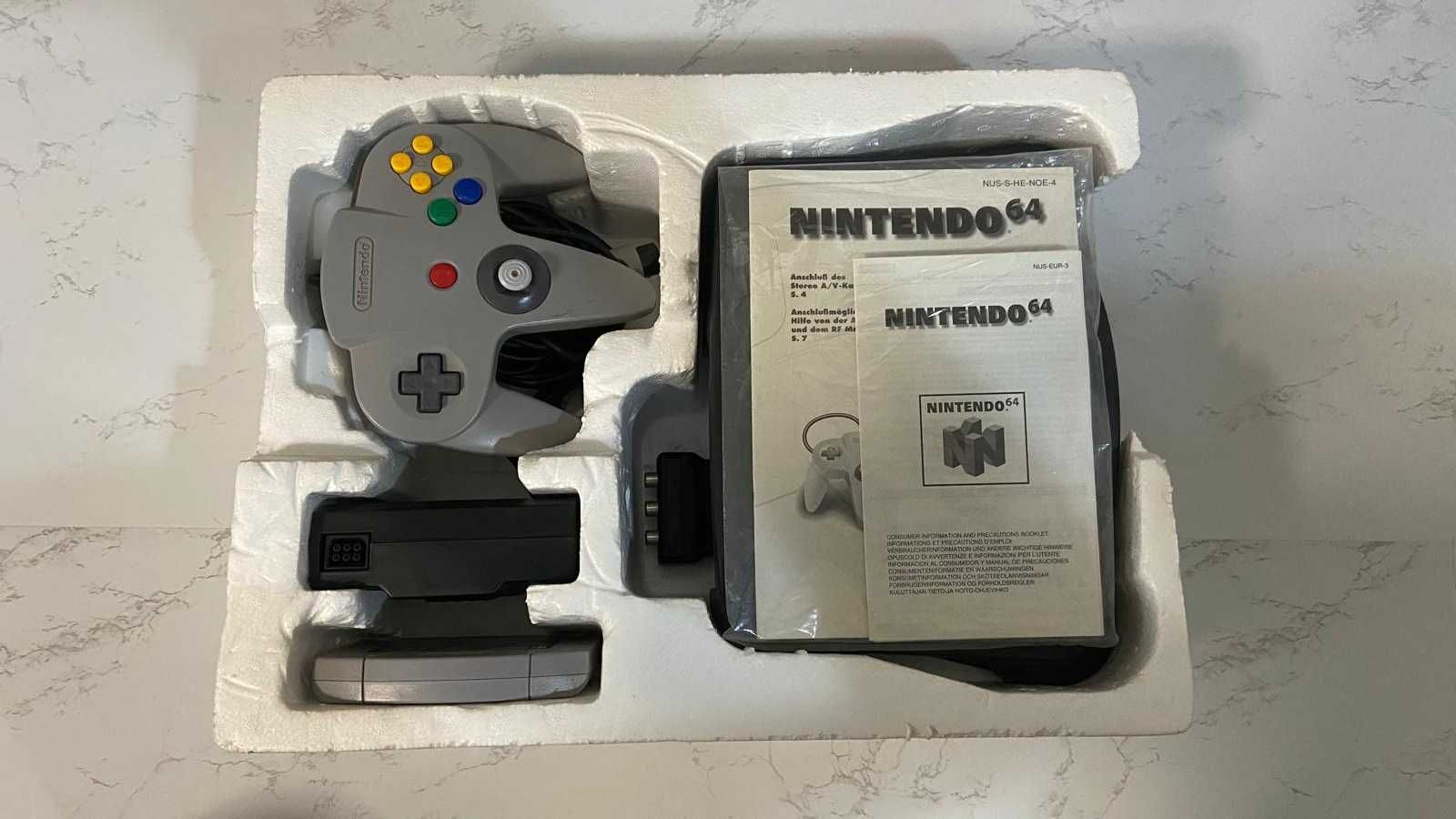 Consola PAL Nintendo 64 completa