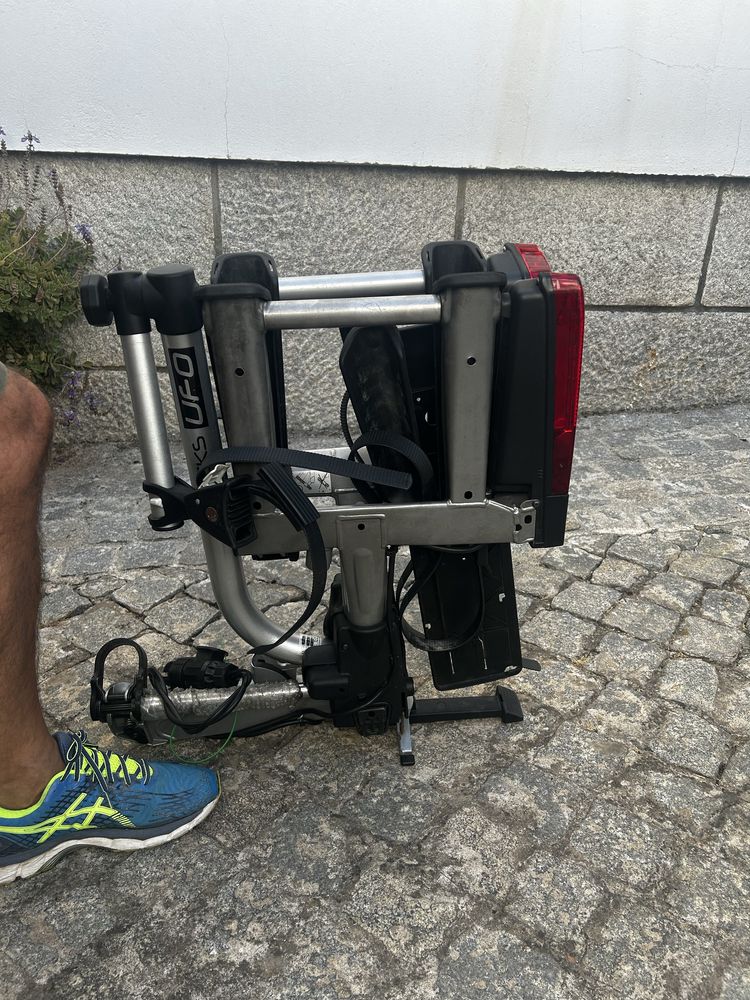 Suporte porta 3 bicicletas bola reboque