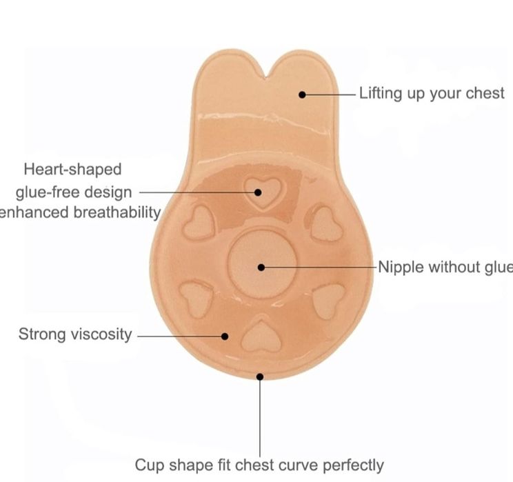 FIWOODELF Samoprzylepna taśma unosząca biust