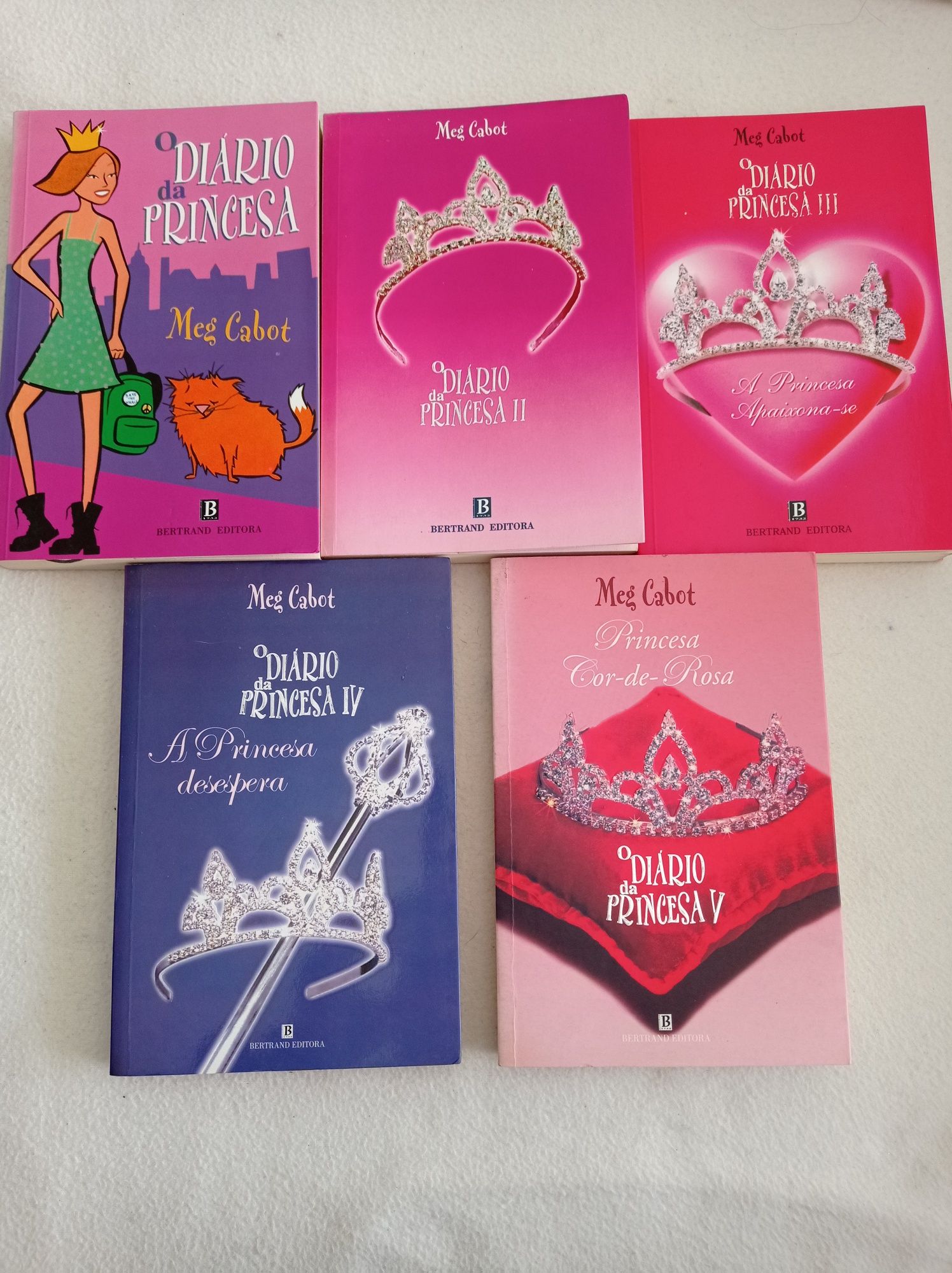 O diário da princesa - livros 1 a 5 - Meg Cabot