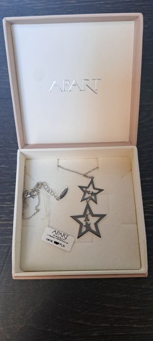 Naszyjnik Apart srebrne gwiazdki