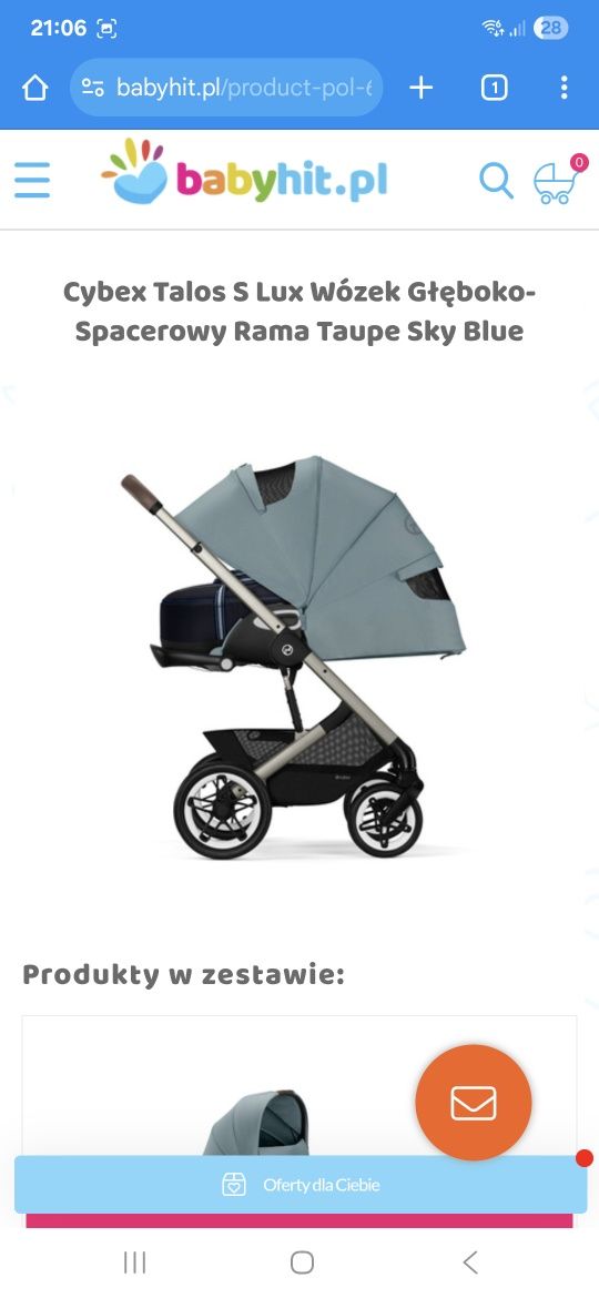 Cybex TALOS S LUX 2.0 3w1