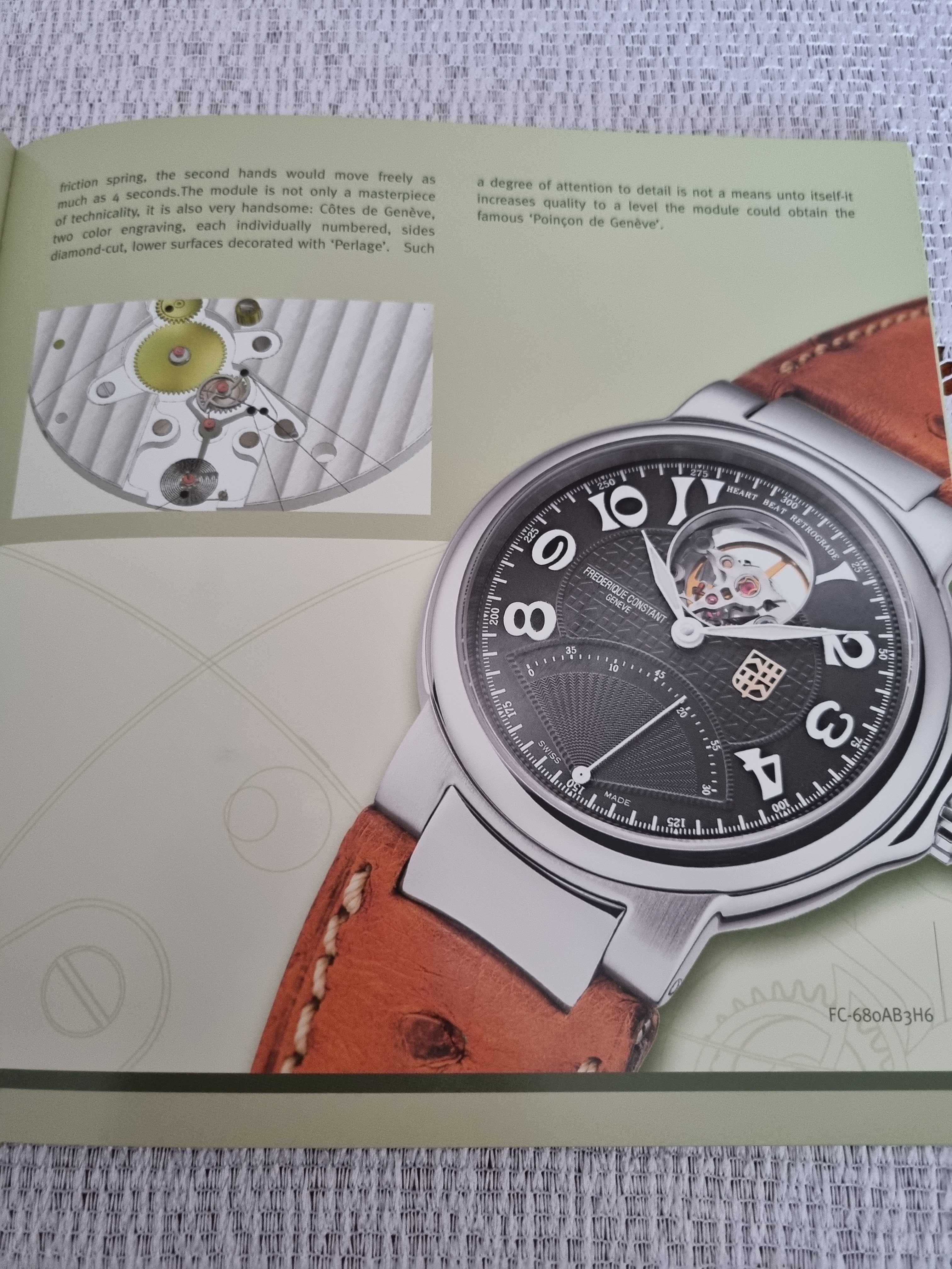 Katalog zegarków Frederique Constant