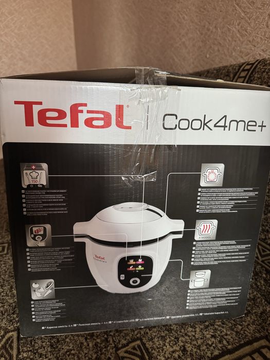 Мультиварка-скороварка Tefal cook4me CY851130