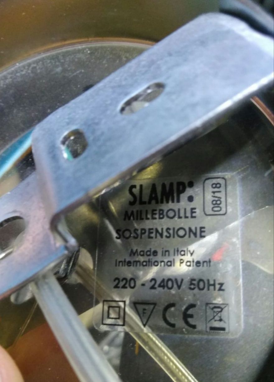 Подвесной  светильник SLAMP Mille Bolle SUSPENSION (2 шт)