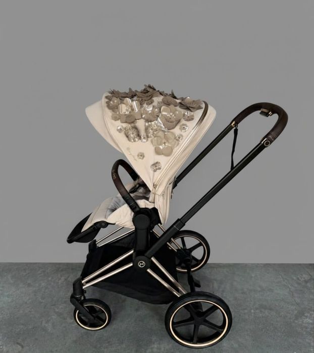 Wózek dziecięcy Cybex Priam 4.0 Simply Flowers Beżowy