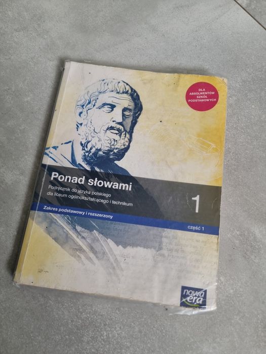 Ponad słowami 1. Część 1,podręcznik liceum, technikum ,Nowa era
Podręc