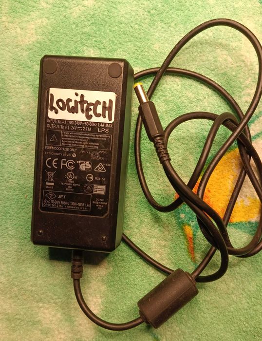 Блок живлення до керма ігрового Logitech g27 g25 g29 forsa momo 24v