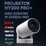 Nowy Projektor HY300 Pro+ – Netflix, YouTube i więcej w Twoim Salonie!