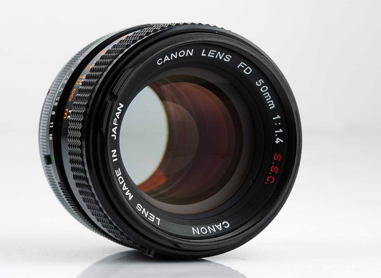 Canon 50/1,4 FD S.S.C. - світлосильна мануальна п’ятидесятка