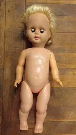 Большая винтажная кукла 50 см пупс ГДР лялька старая куколка ссср