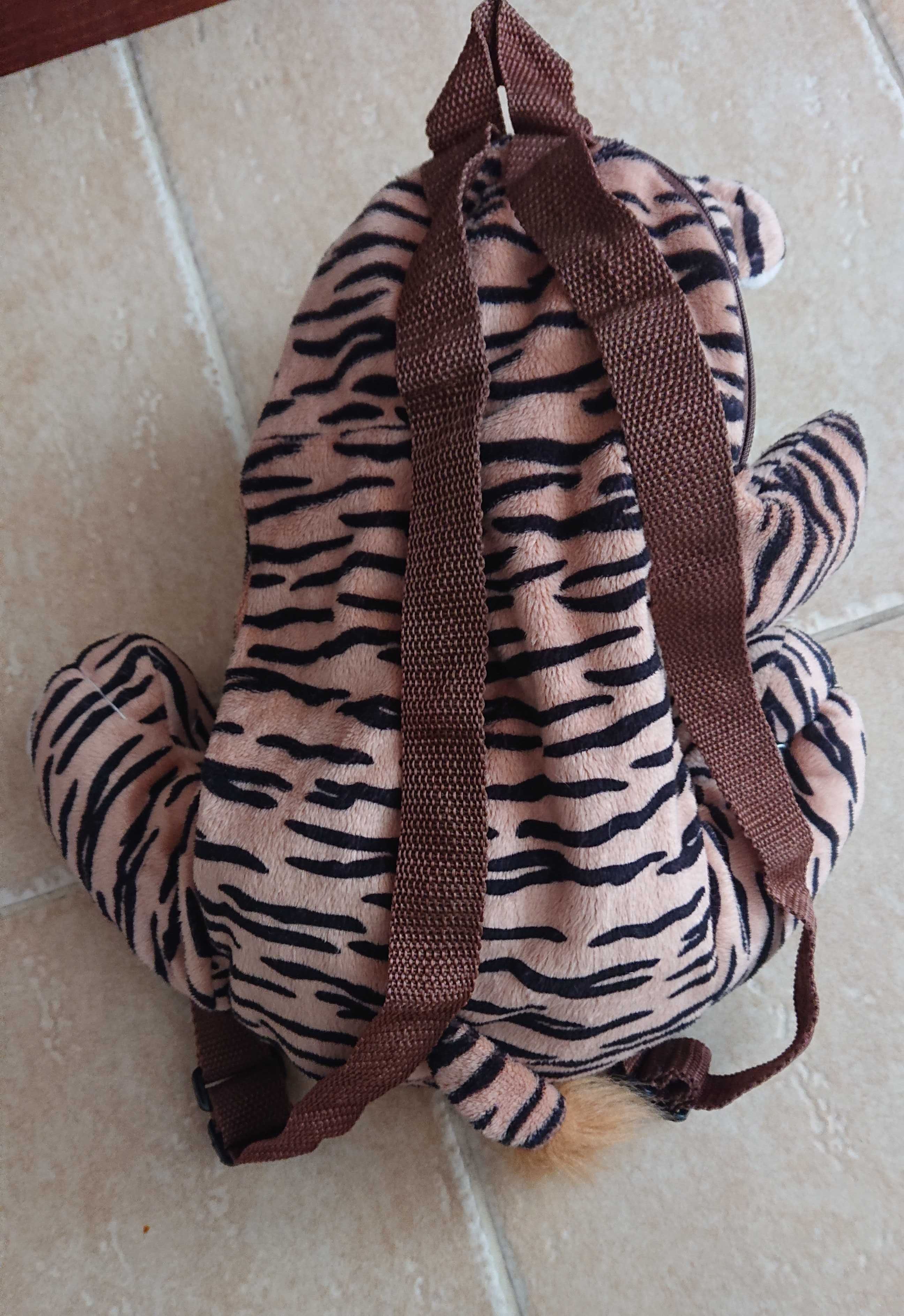 Plecak zabawka tygrys