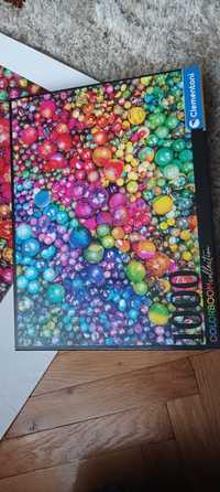 Kolorowe puzzle 1000