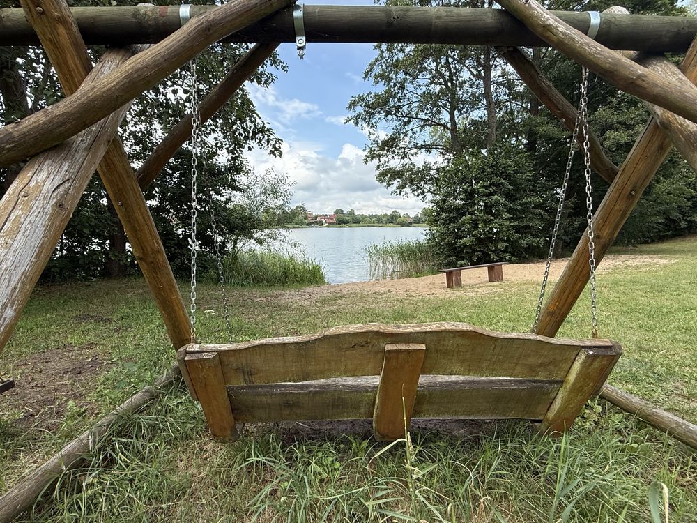 Domek nad jeziorem, las, balia, jacuzzi, klimatyzacja, oddzieln. dzial
