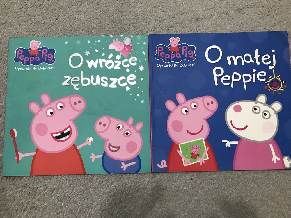 Świnka peppa zestaw  książeczek