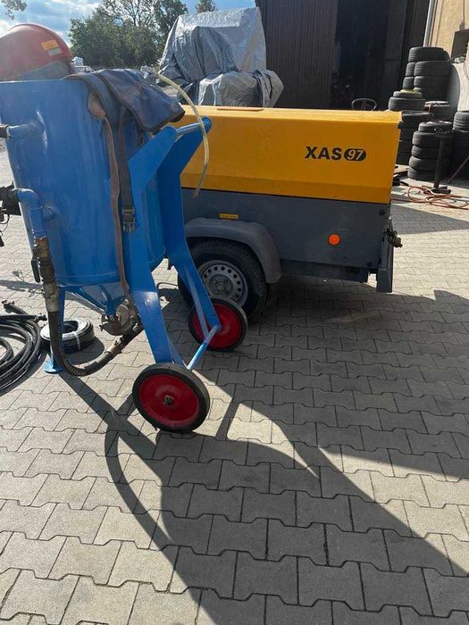 Wynajem Zestaw do Piaskowania.Piaskarki kompresory Zestawy!!!