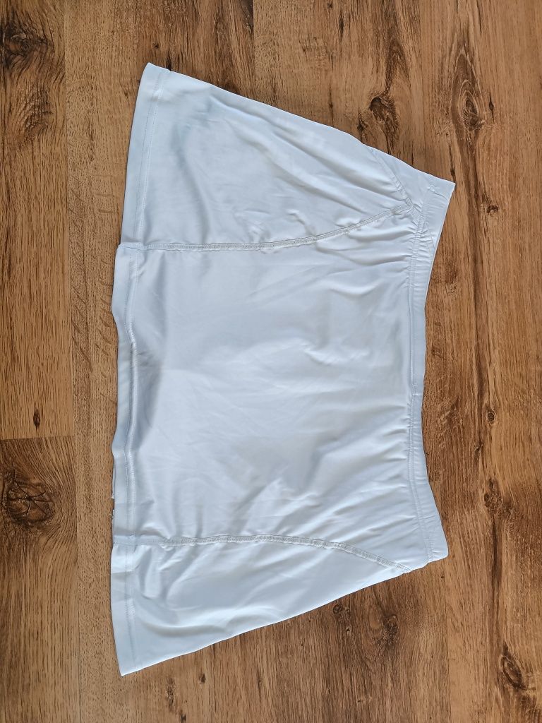 Spodenki białe Asics XL spódnice spodnie tenisa sportowe 42 44