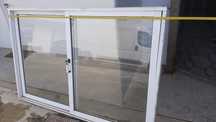 Janela de aluminio branco
