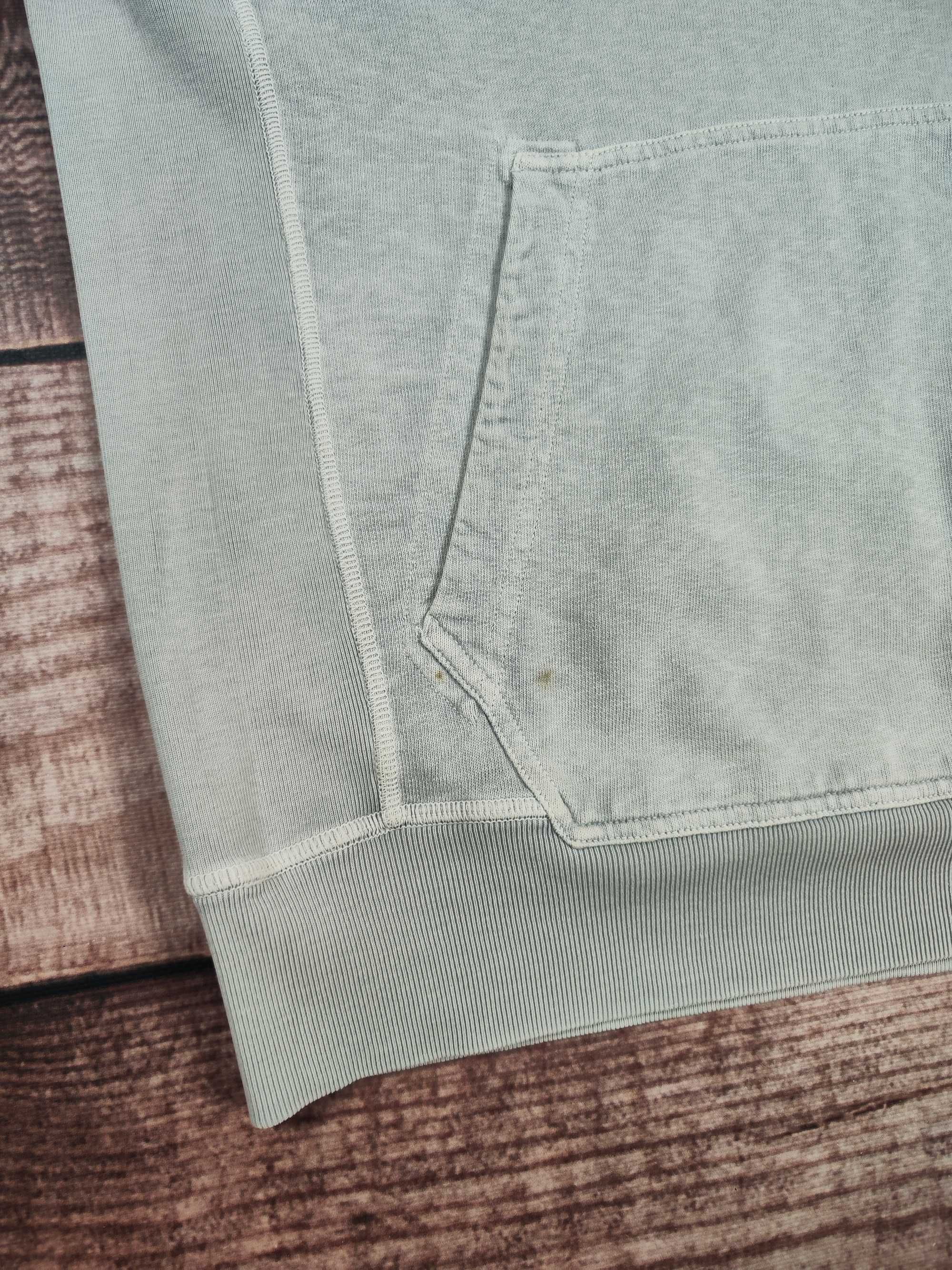 Bluza Stone Island z kapturem hoodie szara męska r. L