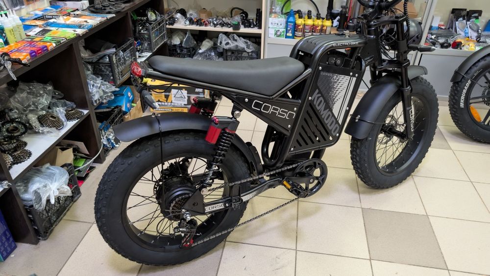 Электрофетбайк Corso "Komodo" 20" дюймов