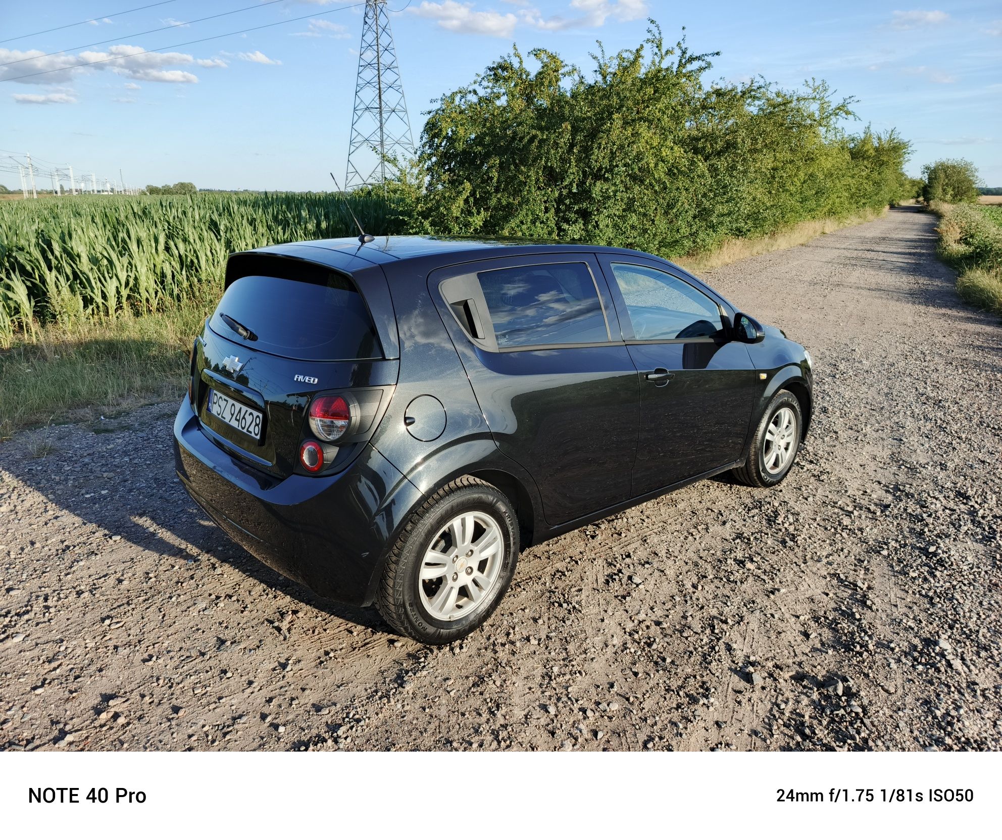 Chevrolet Aveo 1.4 benzyna 2013r Klima/Ładny