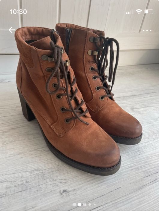 Buty sztyblety botki 39 CCC skóra