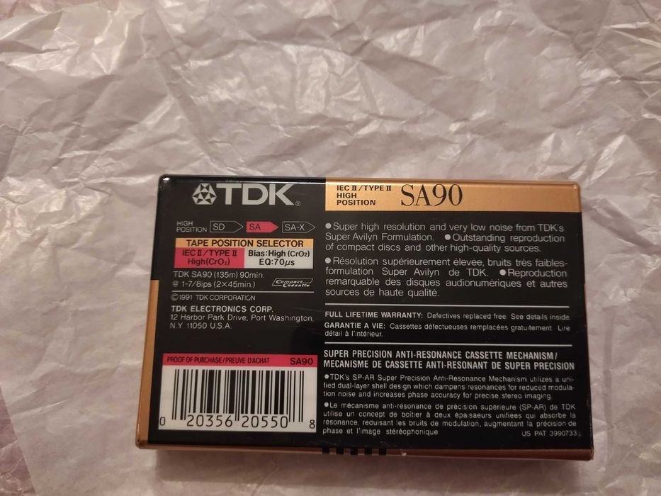 Cassetes Audio Analogicas TDK e Maxell