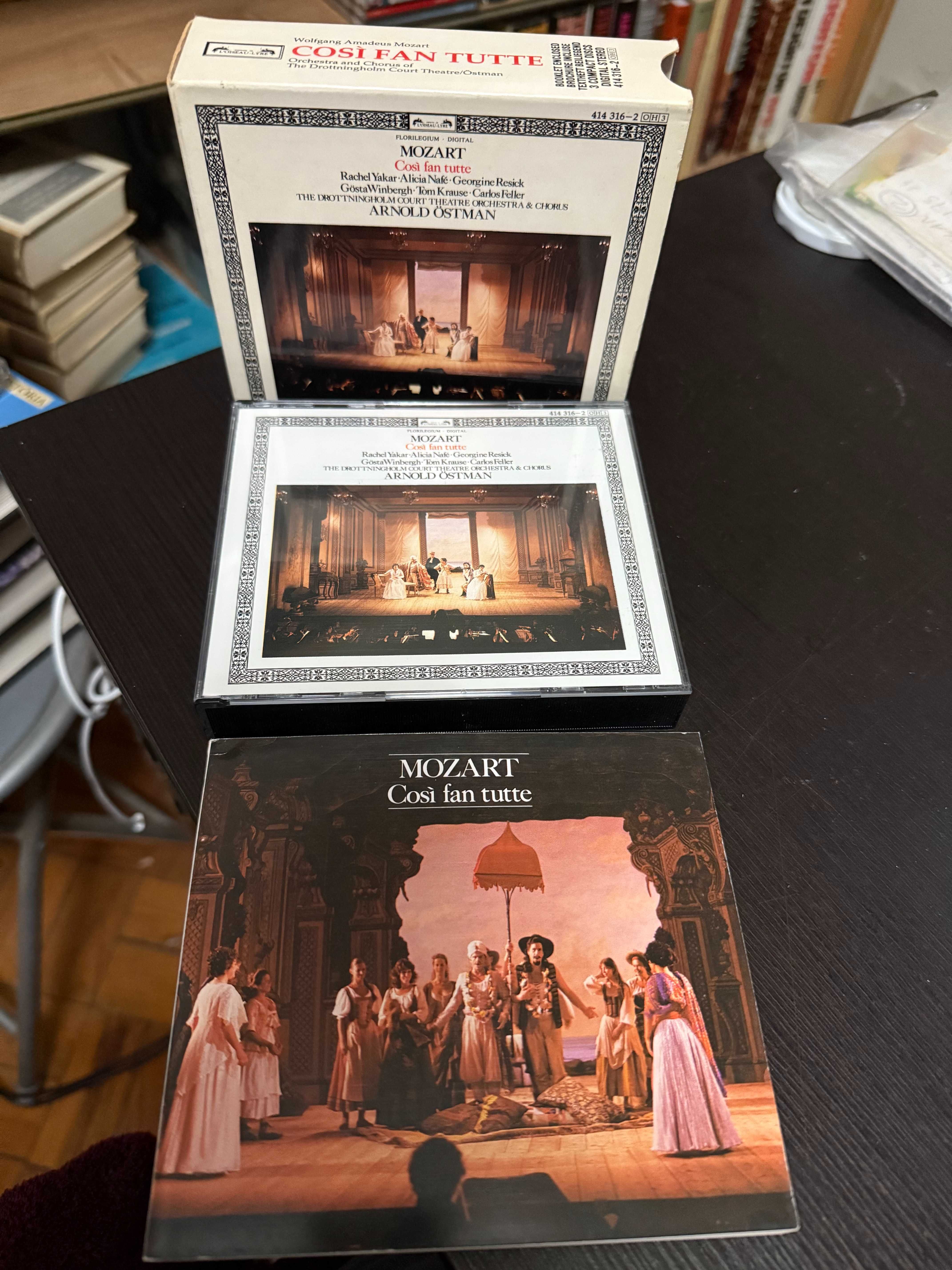 Mozart – Così Fan Tutte – Yakar, Nafé, Resick, Krause – Arnold Östman
