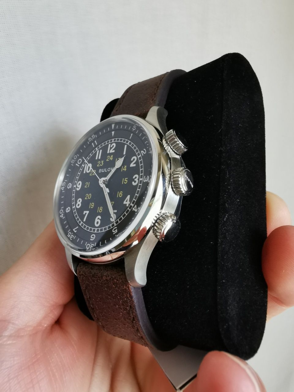 Zegarek Bulova Pilot A-15 dwie obrotowe tarcze! NOWY!