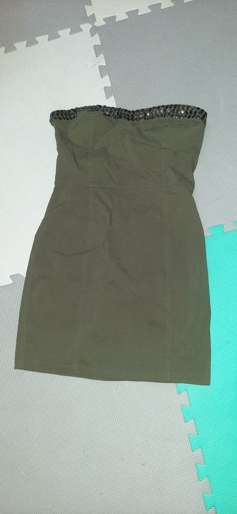 Dopasowana sukienka H&M mini