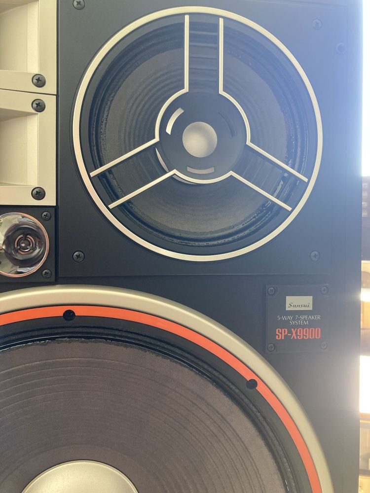 Sansui SP X9900 kolumny, głośniki.