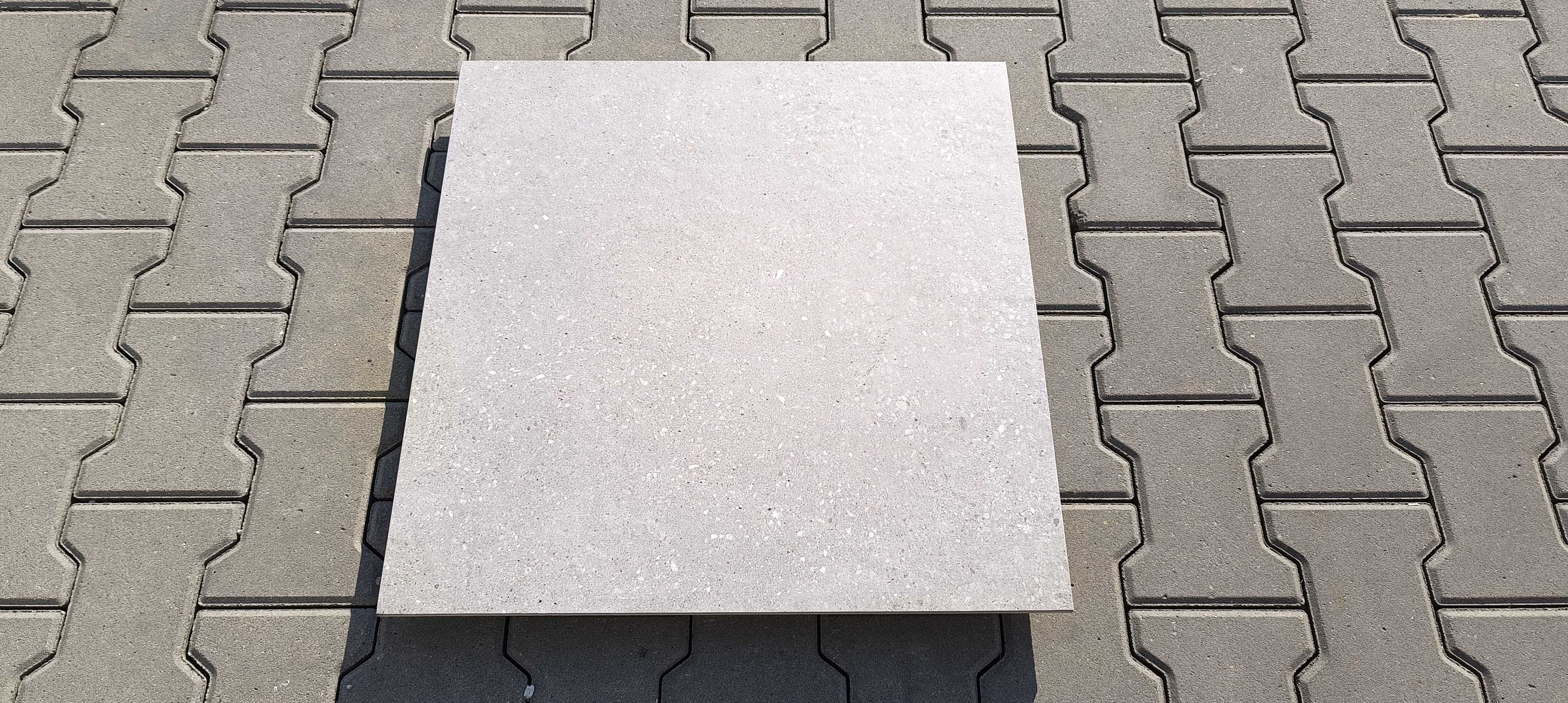 Płytki podłogowe do korytarzy lub garażu gres mat - Kronos 60x60x8