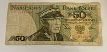 Banknot 50 zł 1986 rok