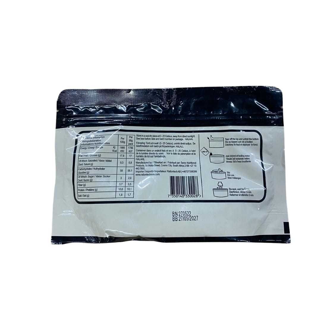 Danie Instant Makaron w Sosie Pomidorowym 95g - OUTMEALS