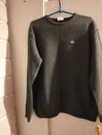Sweter męski Lacoste vintage szary