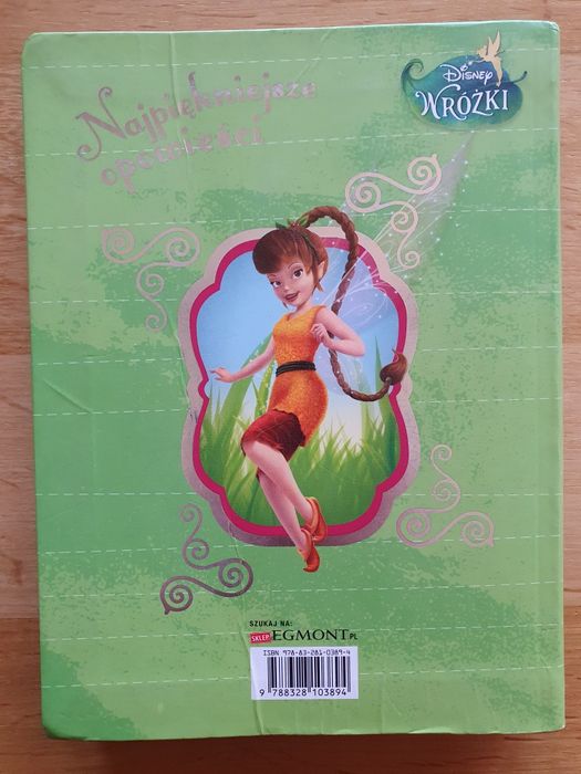 Disney Wróżki Najpiękniejsze opowieści książka dla dzieci