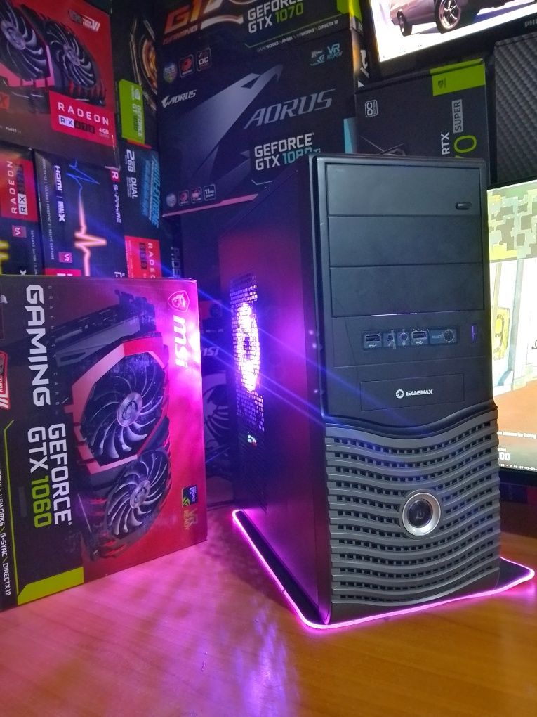 Rx470 8 гб,восемь потоков 3.5.Игровой системный блок,пк,компьютер