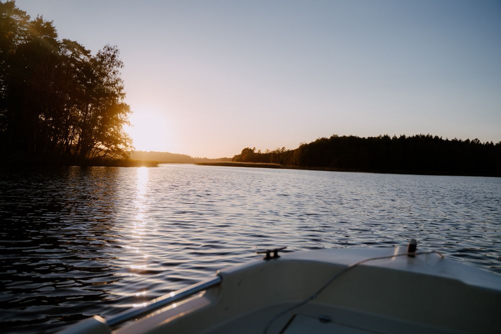 Dom nad Jeziorem Okrągłe, własna plaża, pomosty, ka