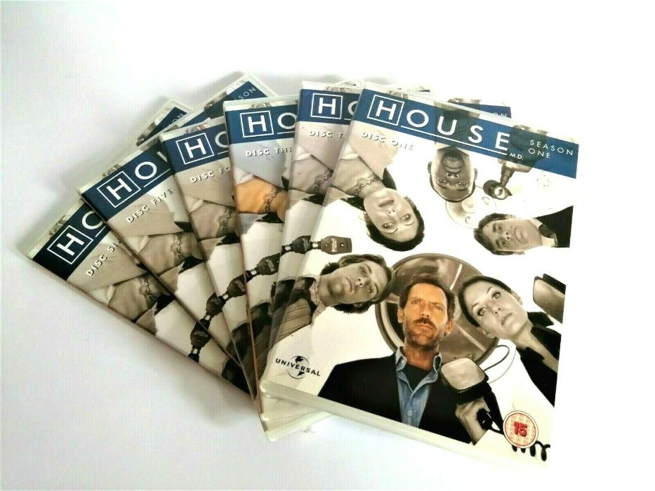 Dr.House Temporda 1 e 2 DVD - Ed.Inglesa
