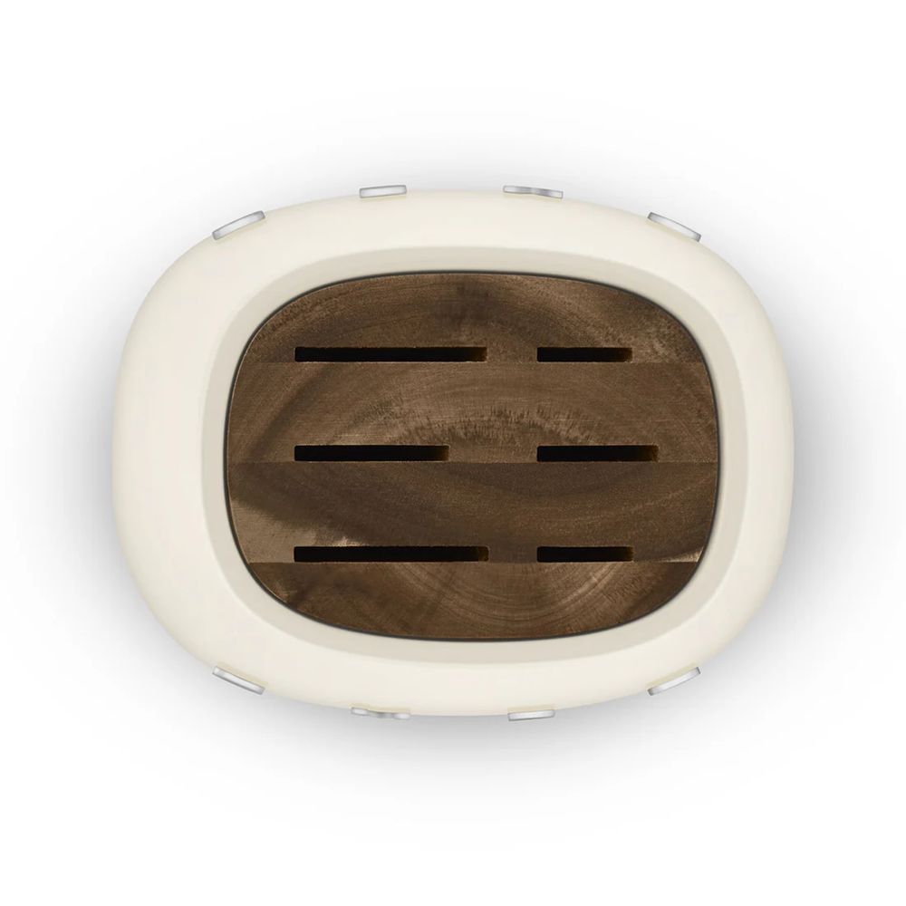 SMEG Bloco para facas, Creme