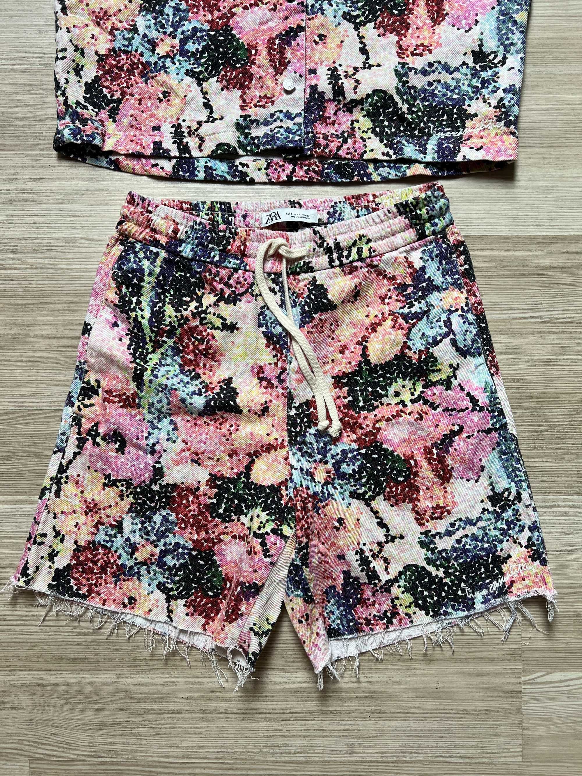 Костюм сорочка та шорти ZARA / рубашка, футболка, шорты