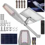 Lampa latarnia solarna uliczna 600W 200LED 16Ah czujnik zmierzch pilot